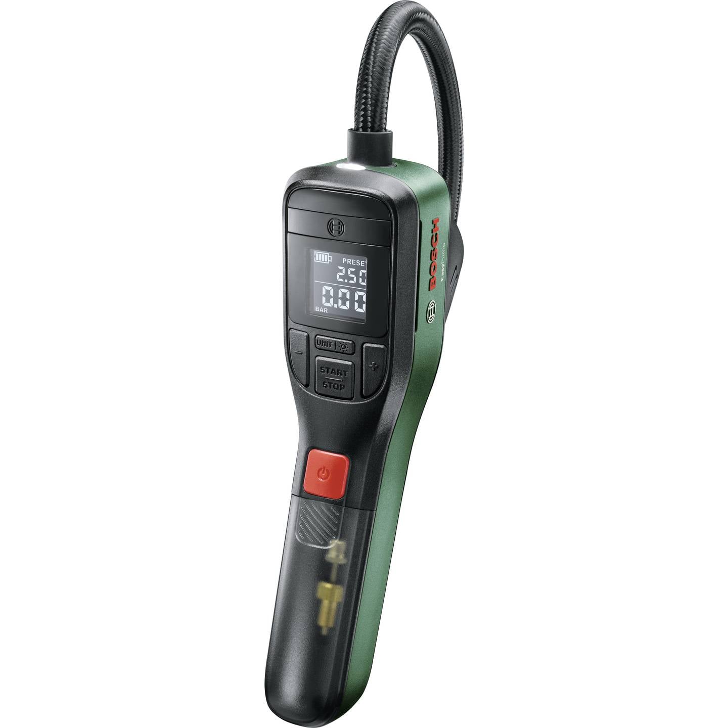 Bosch Akku-Druckluftpumpe Easy Pump Luftpumpe Reifenfüller mobil kabellos 500W - 3165140997010