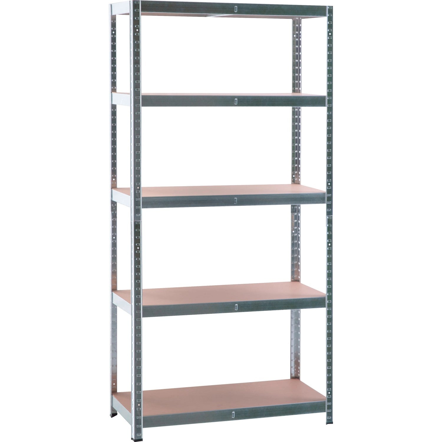Schwerlast-Steckregal Lagerregal Metall Regal 875kg 5 Böden 180x90x40cm verzinkt - 4007876470520