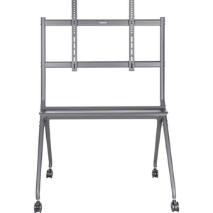 B-Ware SpeaKa Professional TV Rollwagen Bodenständer TV Wagen höhenverstellbar grau