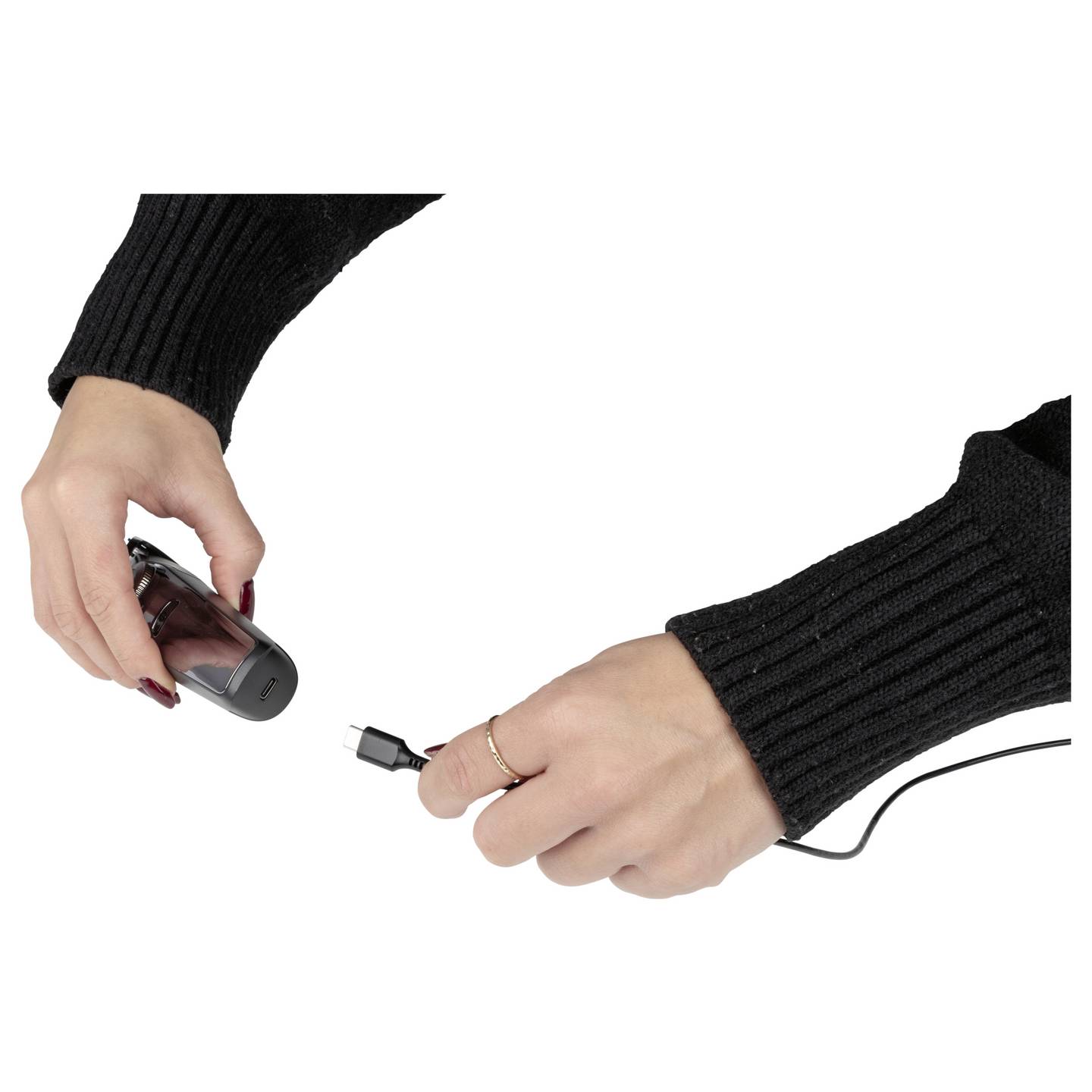 Profi Care Haar- und Bartschneidemaschine Trimmer Chrom-Schwarz USB Ladefunktion - 4006160131314