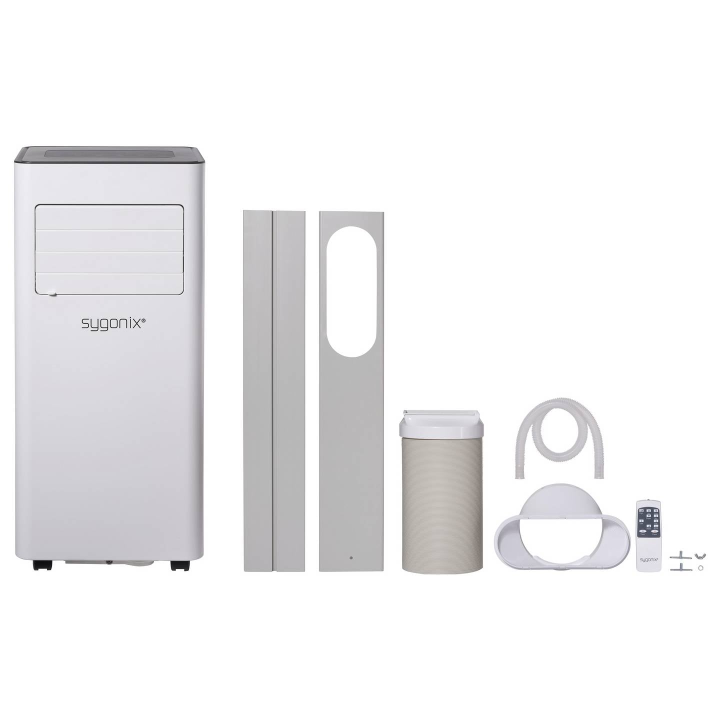 Sygonix Monoblock-Klimagerät SY-6661430 2000 W für 25 m² Weiß EEK A - 4064161389370