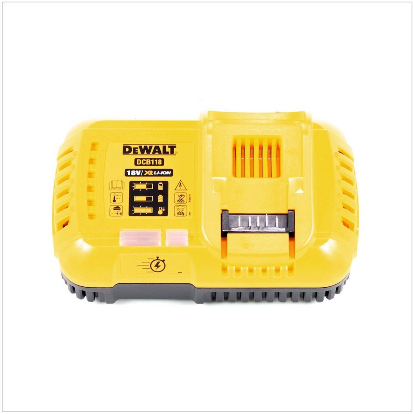 Dewalt Schnellladegerät Ladegerät Ladetechnick Geräte f. 54 bzw.18V DCB118-QW - 5035048562277