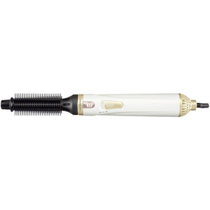 B-Ware Rowenta Lockenstab Warmluft-Lockenbürste 300 W Kabel 1,80 m Weiß Gold