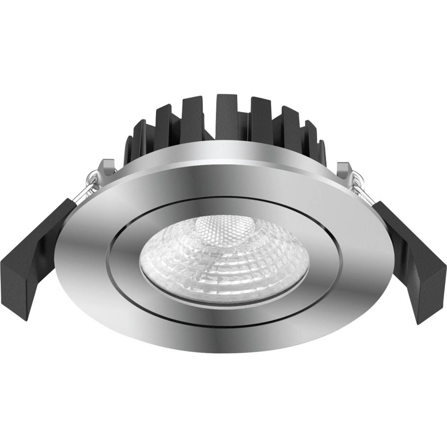 EVN P65081302 LED-Einbauleuchte 8W warmweiß schwenkbar 240V Edelstahl - 4037293030052