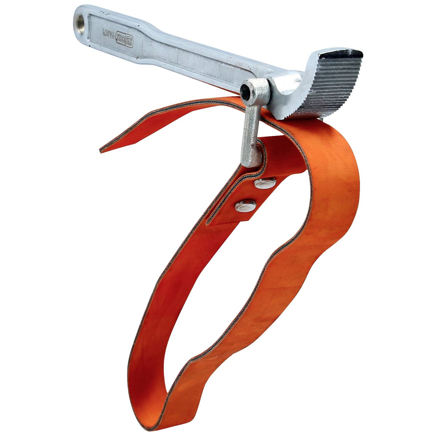 KS Tools Gurtrohrzange Zange Chrom Vanadium rutschfest Gewebeband Metallgriff - 4042146543672