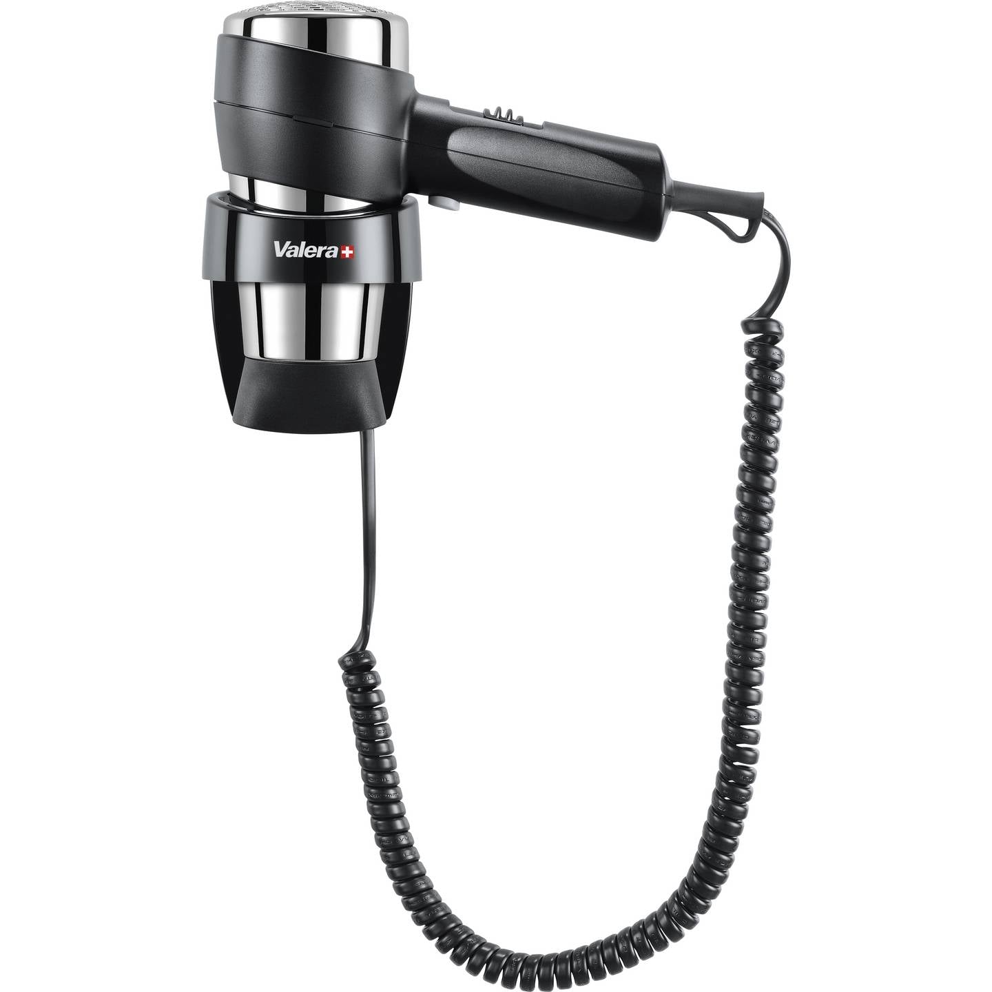 Valera Wandhaartrockner 1800W chrome-schwarz kompakt für Bad und Salon - 7610558003915