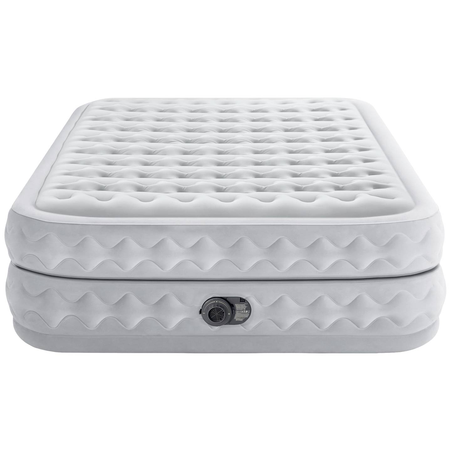 Intex Luftbett DuraBeam Supreme 203x152cm Elektropumpe 272kg weiß Schlafkomfort - 6941057423012