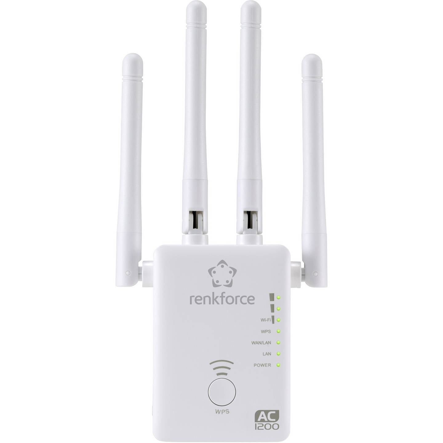 Renkforce WLAN Repeater WS-WN575A3 Dual Band AC1200 Netzwerkverstärker 300MBit/s - 4053199925117