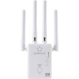 B-Ware Renkforce WLAN Repeater WS-WN575A3 Dual Band AC1200 Netzwerkverstärker 300MBit/s