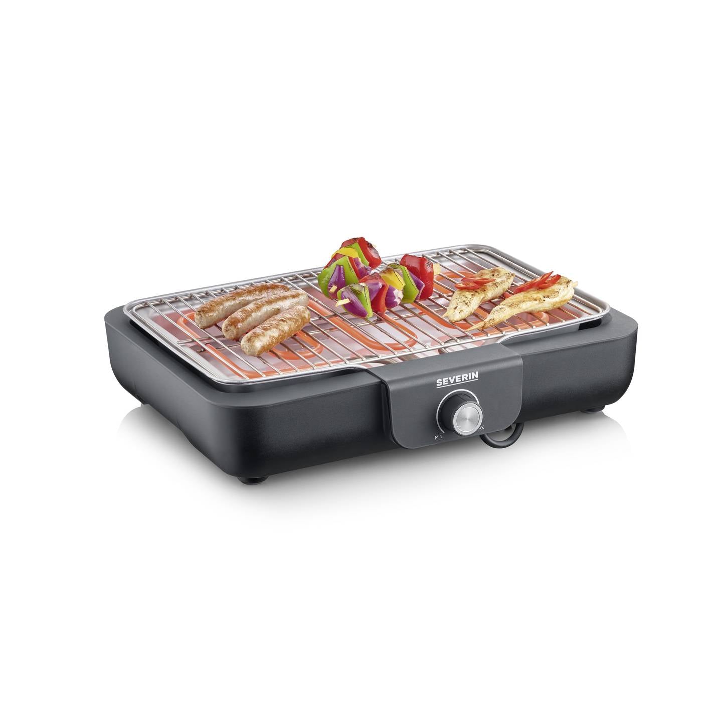 Severin Tischgrill Grillgerät Grillrost PG 8554 Elektrogrill Grill Küchengerät - 4008146043185