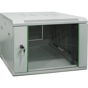 B-Ware Renkforce 19 Zoll Wandgehäuse Netzwerkgehäuse 7 HE Grau 600x416mm Stahl 450mm