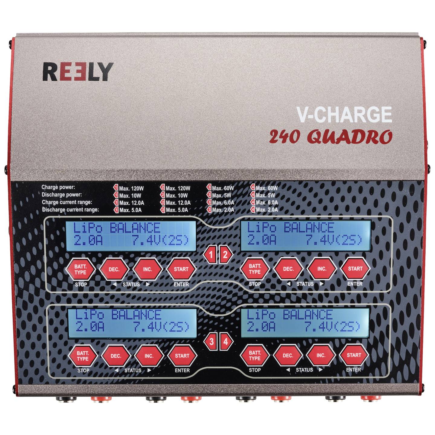 VOLTCRAFT V-Charge 240 Quadro Modellbau-Multifunktionsladegerät Ladegerät - 4064161244334