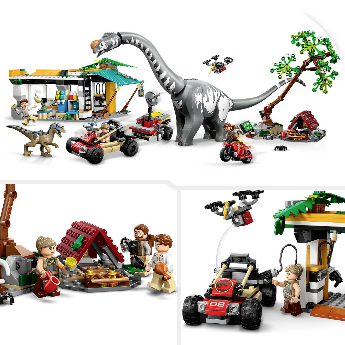 LEGO Jurassic World Bauset Spielset Dinosaurier Raptor Titanosaurus Abenteuer - 5702017812786