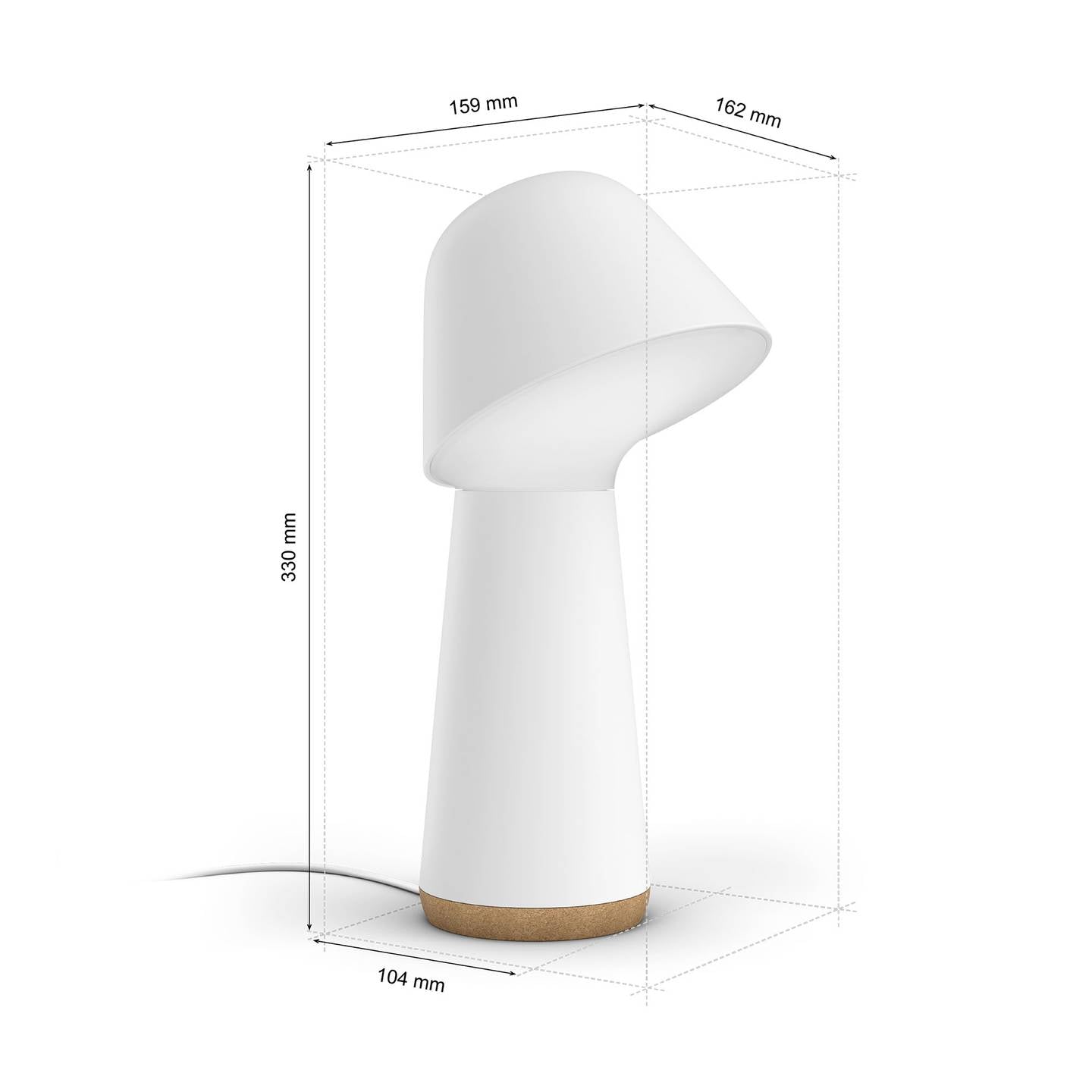 Philips Hue Tischleuchte Hue Twilight LED Lampe Tischlampe Leuchte weiß 330mm - 8720169262997
