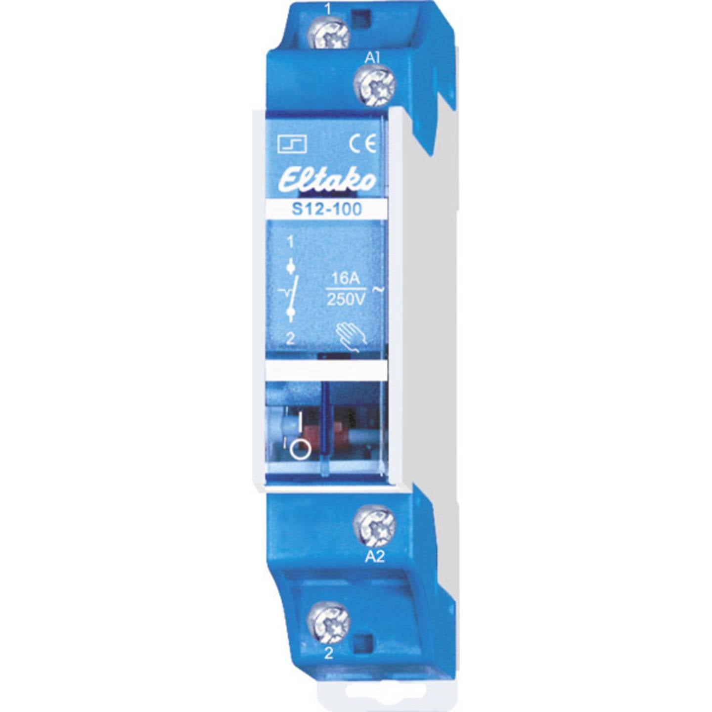 Eltako Stromstoß-Schalter Hutschiene Schalter 1 Schließer 12 V 10 A 2300 W 1 St. - 4010312101254