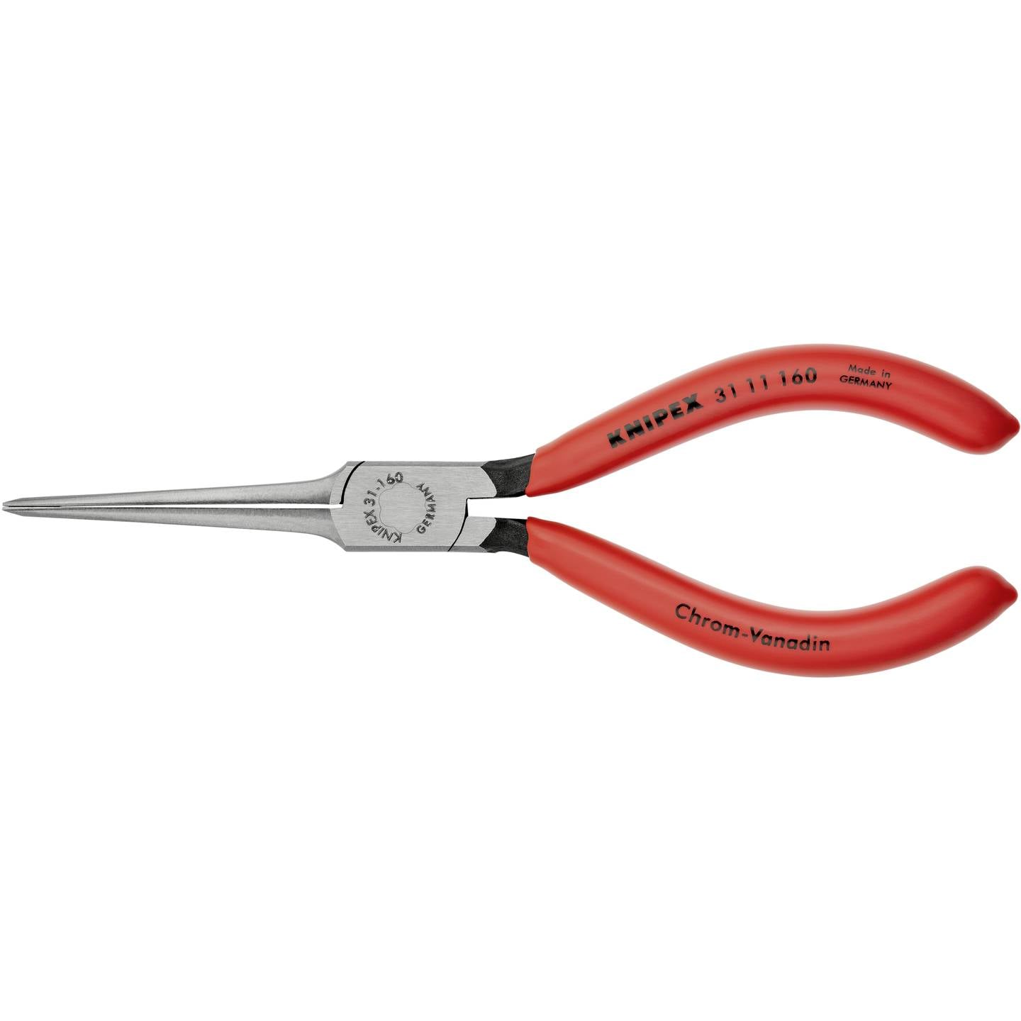 Knipex Nadelzange Greifzange 160mm Elektronik Werkzeug Präzisionszange schwarz - 4003773044475