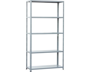 Metall-Steckregal Lagerregal MEDIUM 193cm x 100cm x 40cm Pulverbeschichtet - 4007873756689