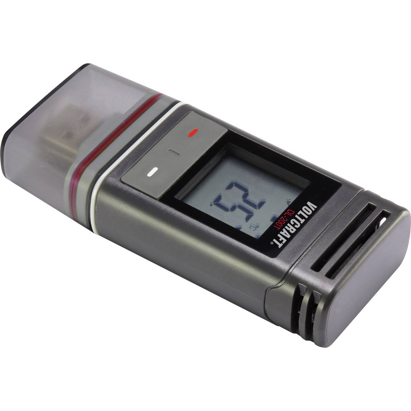 VOLTCRAFT DL-200T Datenlogger mobiler Funk-CMOS-Scanner IP65 Bluetooth - 4016139081274