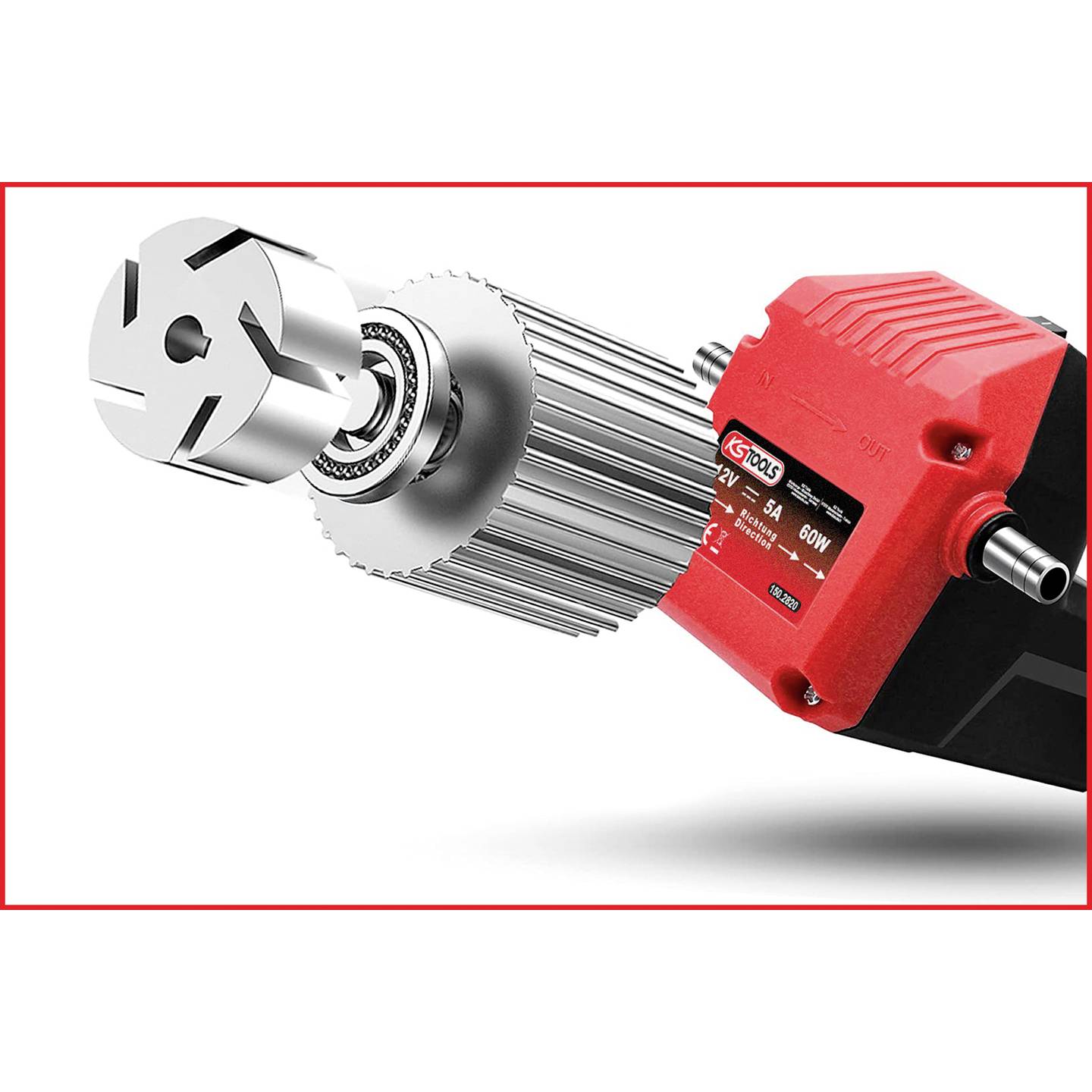 KS Tools Pumpe Öl Absaugpumpe Umfüllpumpe Diesel Motoröl Heizöl Kühlflüssigkeit - 4042146885123