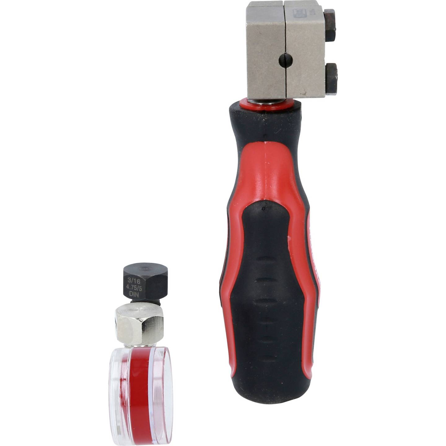 KS Tools Universal-Bremsleitungs-Bördelgerät FLAREFIXeco 4,75mm 4tlg Set - 4042146694886