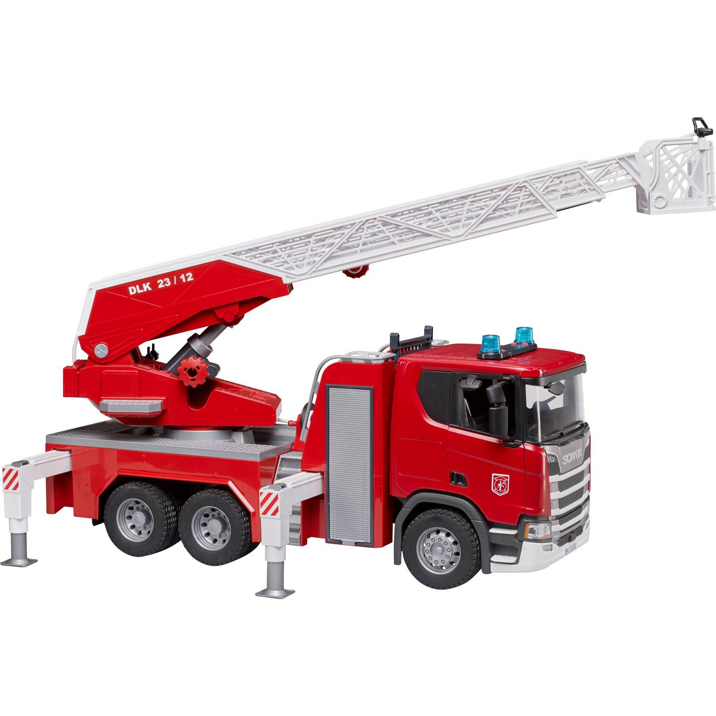 Bruder Feuerwehrleiterwagen Scania Super 560R Modell Nutzfahrzeug 1:16 Spielzeug - 4001702035914