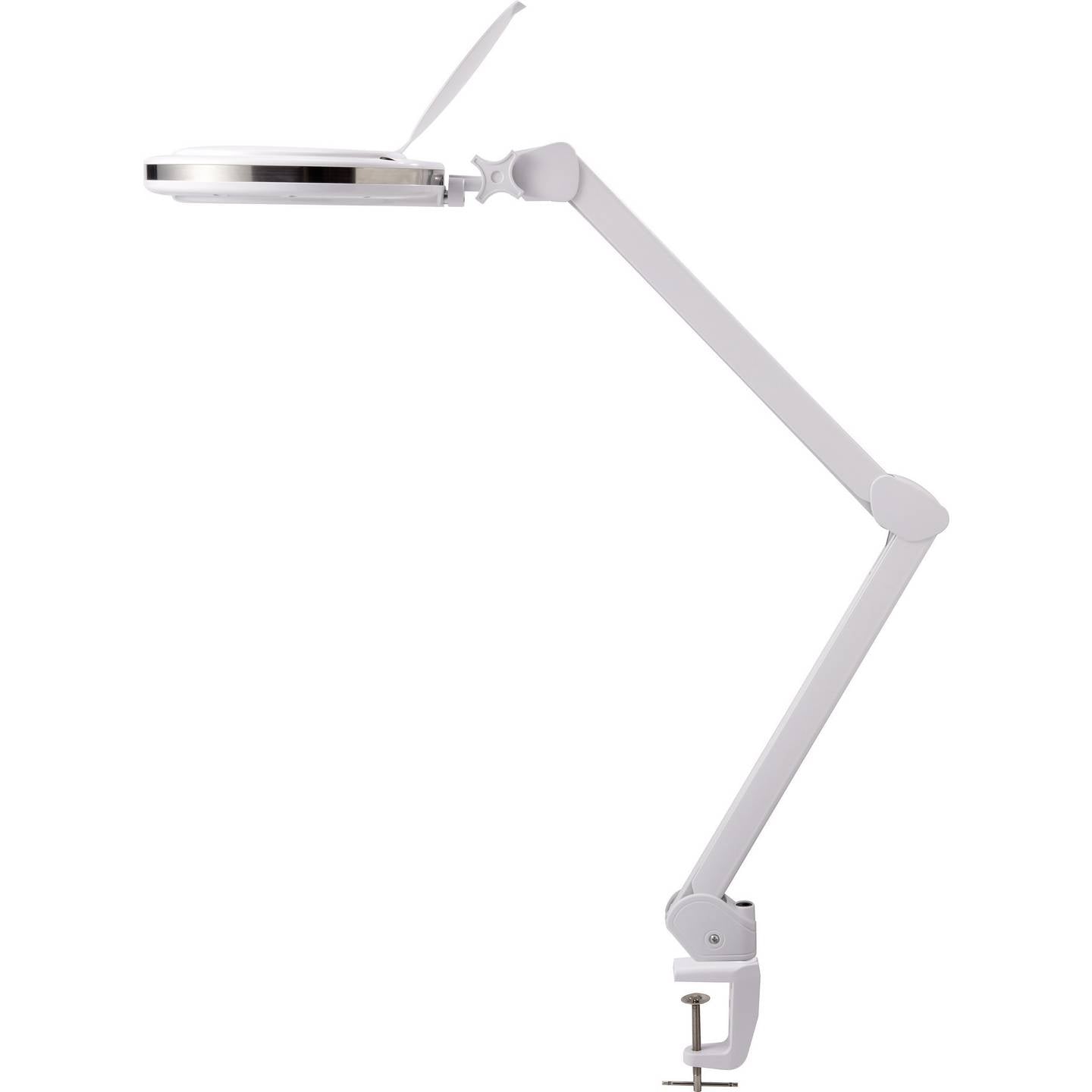 Toolcraft Lupenleuchte 127mm 1.75x LED dimmbar Tischklemme Ersatzlinse 820lm - 4064161198781