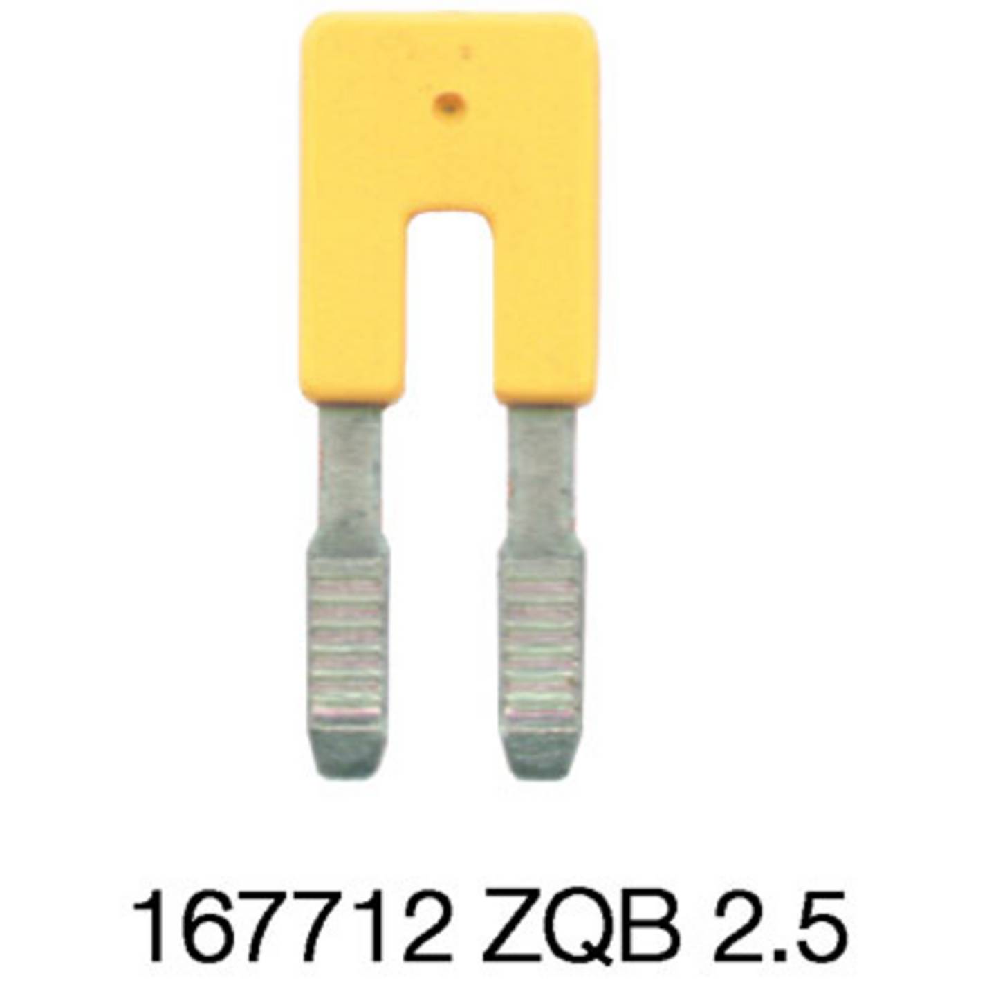 Weidmüller Querverbinder ZQB 2.5-2 Gelb 50 Stück unbedruckt 8.5x1.8x21.85mm - 4008190467678