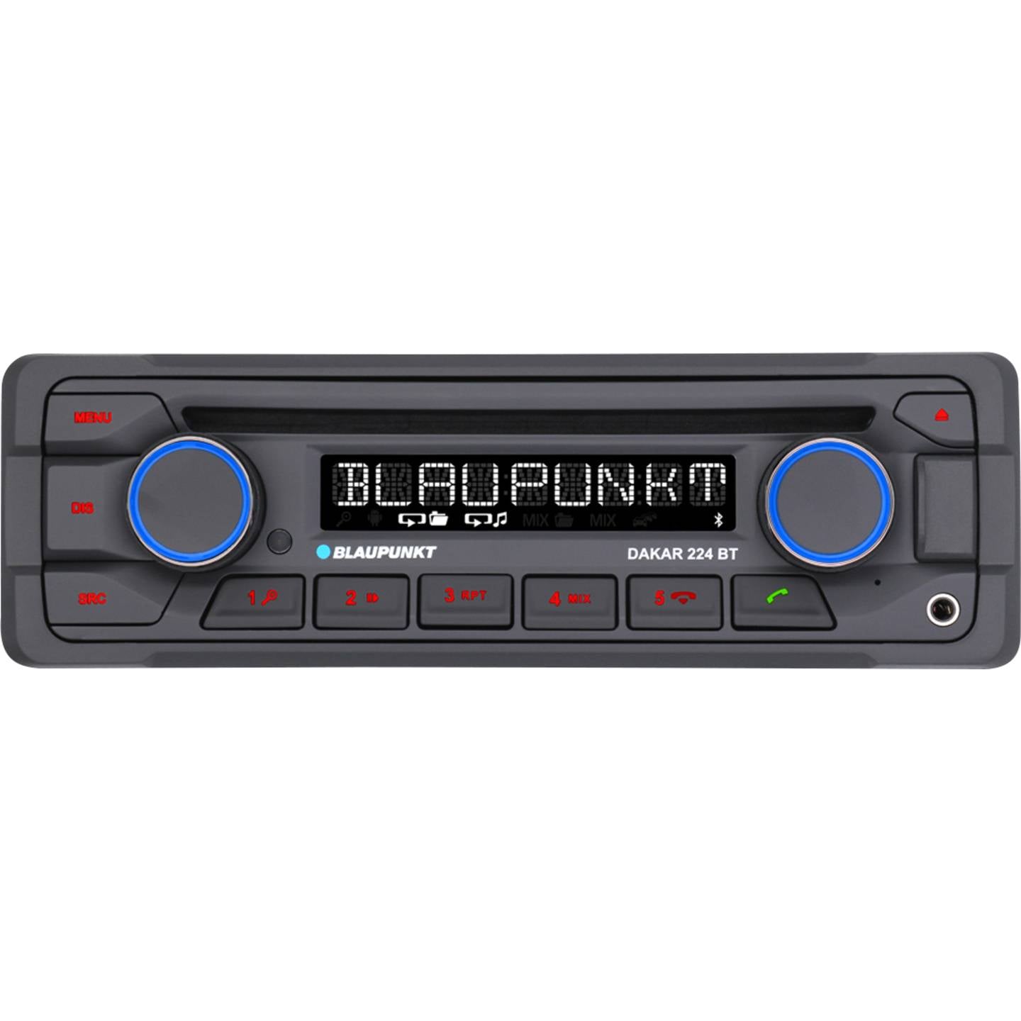 Blaupunkt Autoradio Dakar 224 BT Bluetooth Freisprecheinrichtung schwarz 25 - 4260499850722