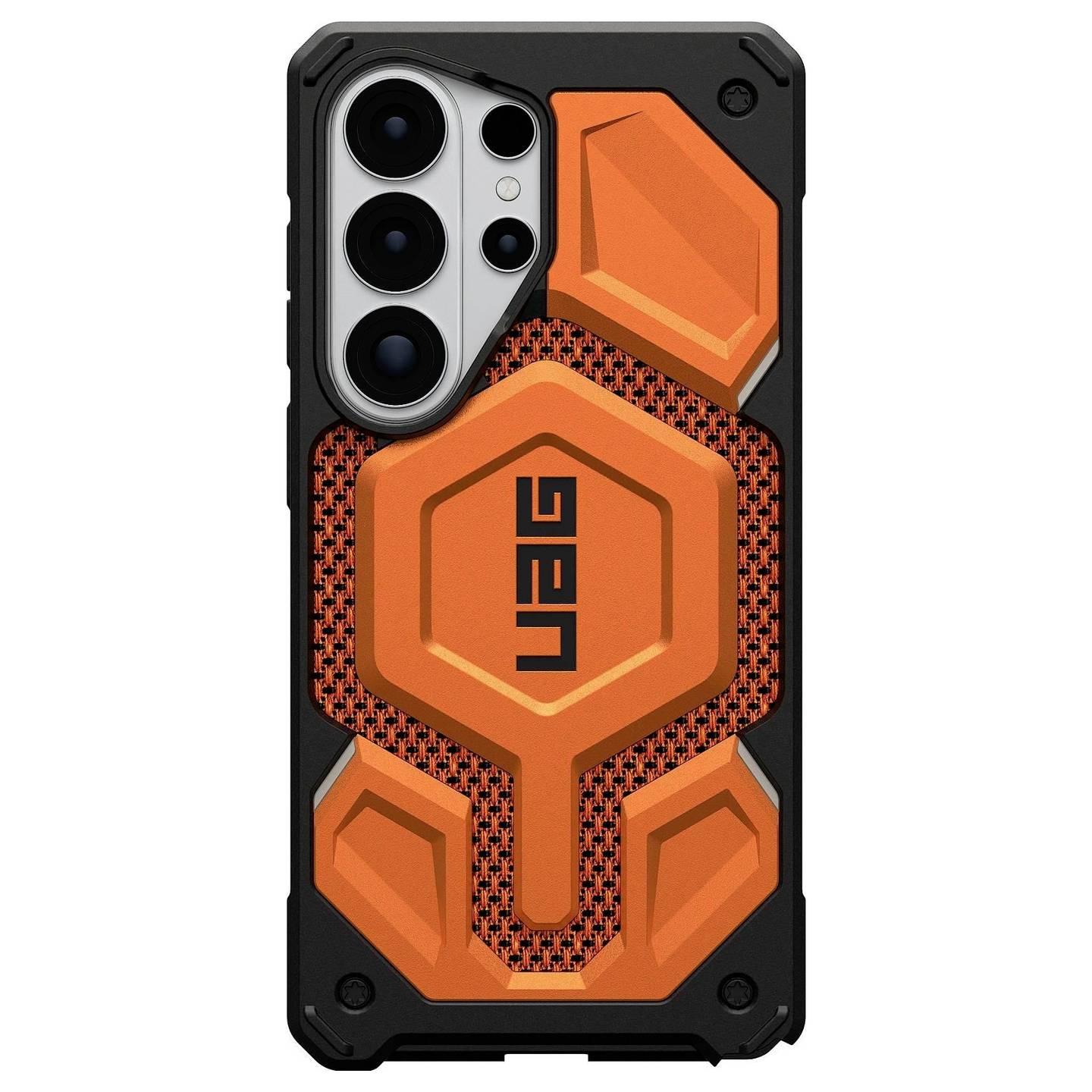 Urban Armor Gear Case Monarch Pro für Samsung Galaxy S26 Ultra Orange MagSafe - 0840283926945