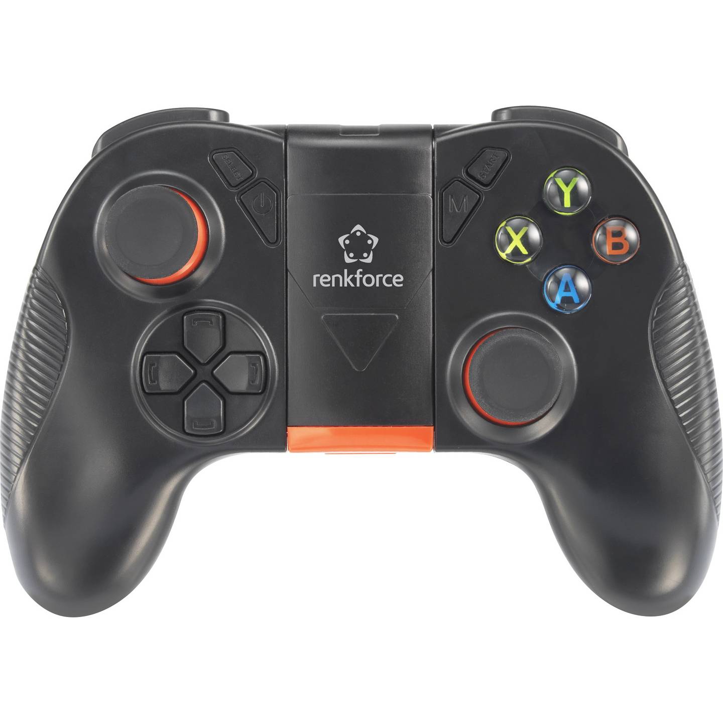 Renkforce Gamepad für Android GC-01 Bluetooth Controller 16 Tasten schwarz - 4053199520473