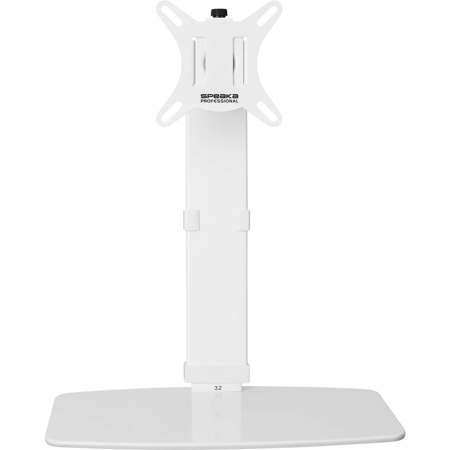 SpeaKa Professional Monitor-Standfuß Höhenverstellbar 360° drehbar 8kg Ständer - 4064161206721