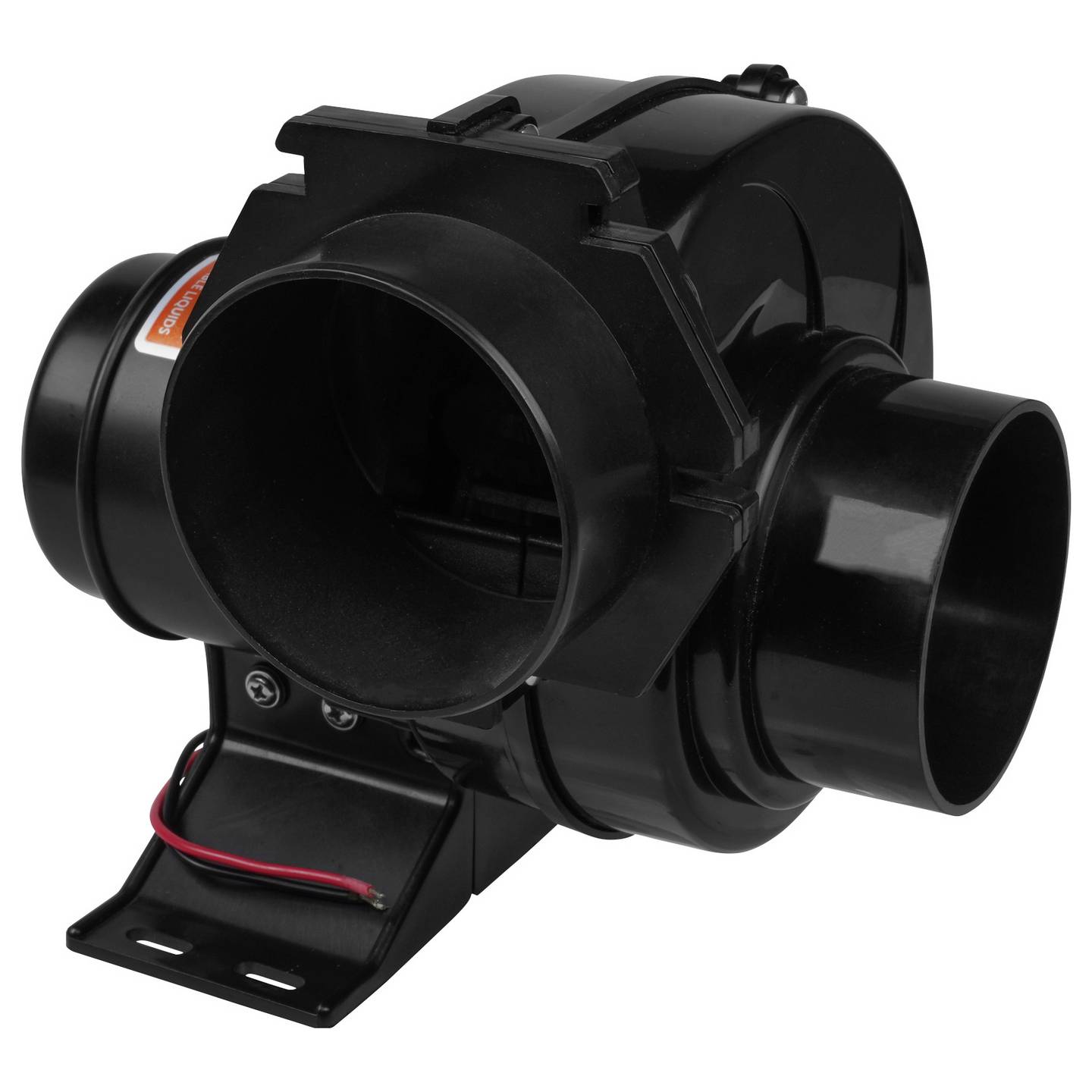 SEAFLO Radiallüfter 12V DC 220m³/h Lüfter 30W ABS Kunststoff schwarz - 4064161487687