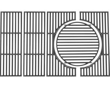 Modulares Gusseisenrost für Jamestown Gasgrill Knox II 4-Brenner Grillrost Set - 4007873219351