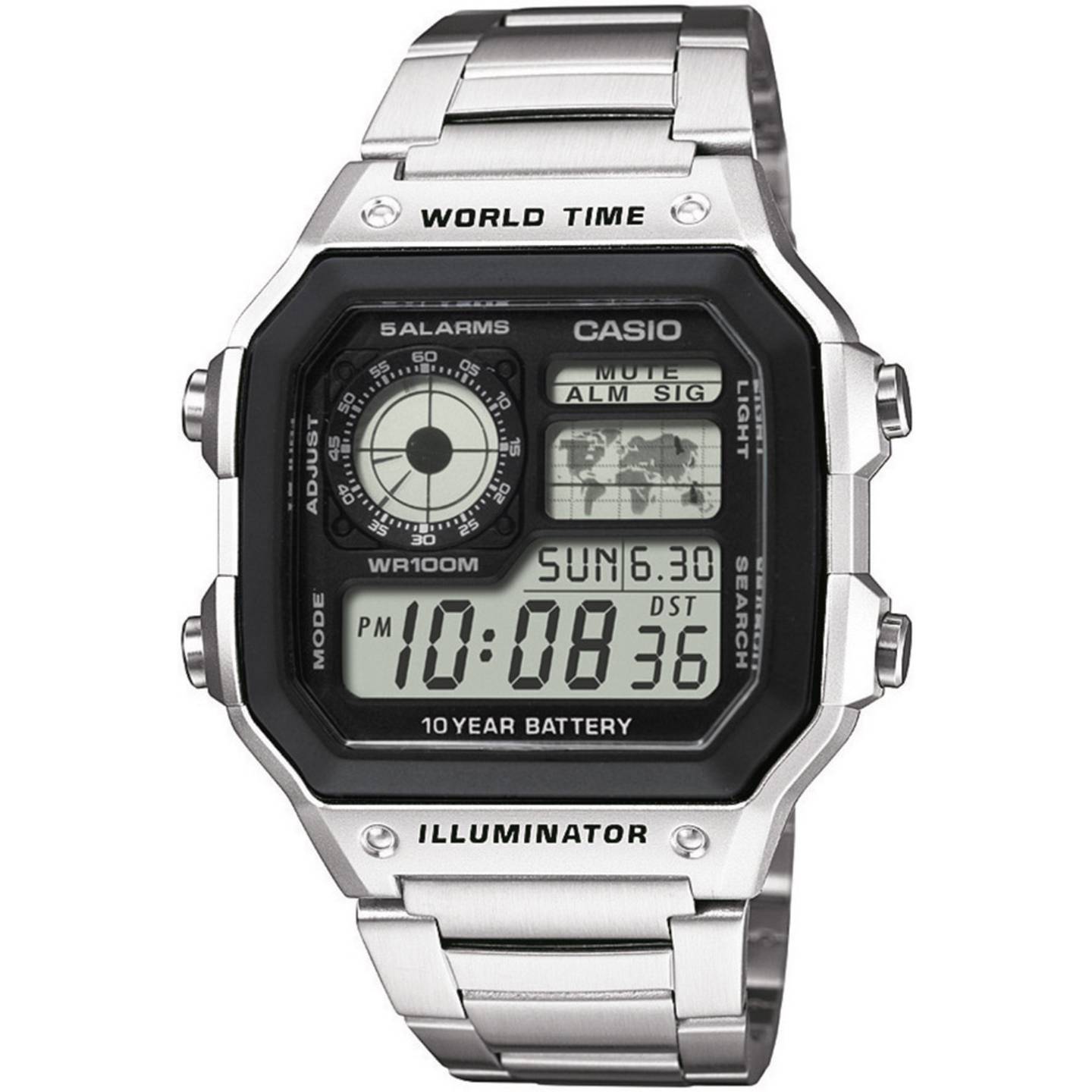 Candidate title: Casio Uhr AE-1200WHD-1AVEF - Armbanduhren, Digitaluhren - 4971850968801