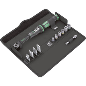 B-Ware Wera Drehmomentschlüssel Click-Torque A 6 1/4" 2.5-25Nm mit Umschaltknarre 290mm
