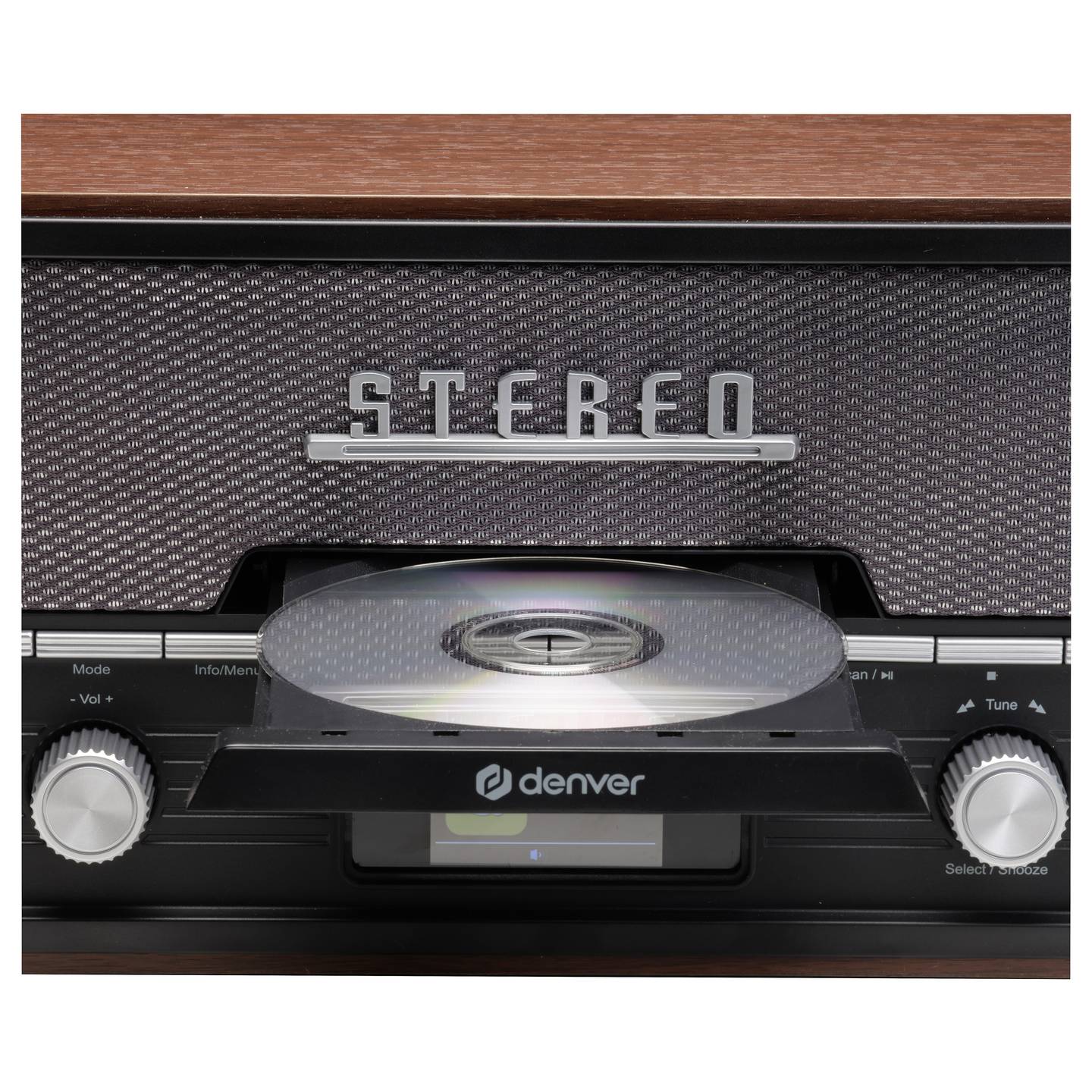 Denver MDA-285 DAB FM Musiksystem mit Bluetooth CD MP3 2x5W schwarz - 5706751075162