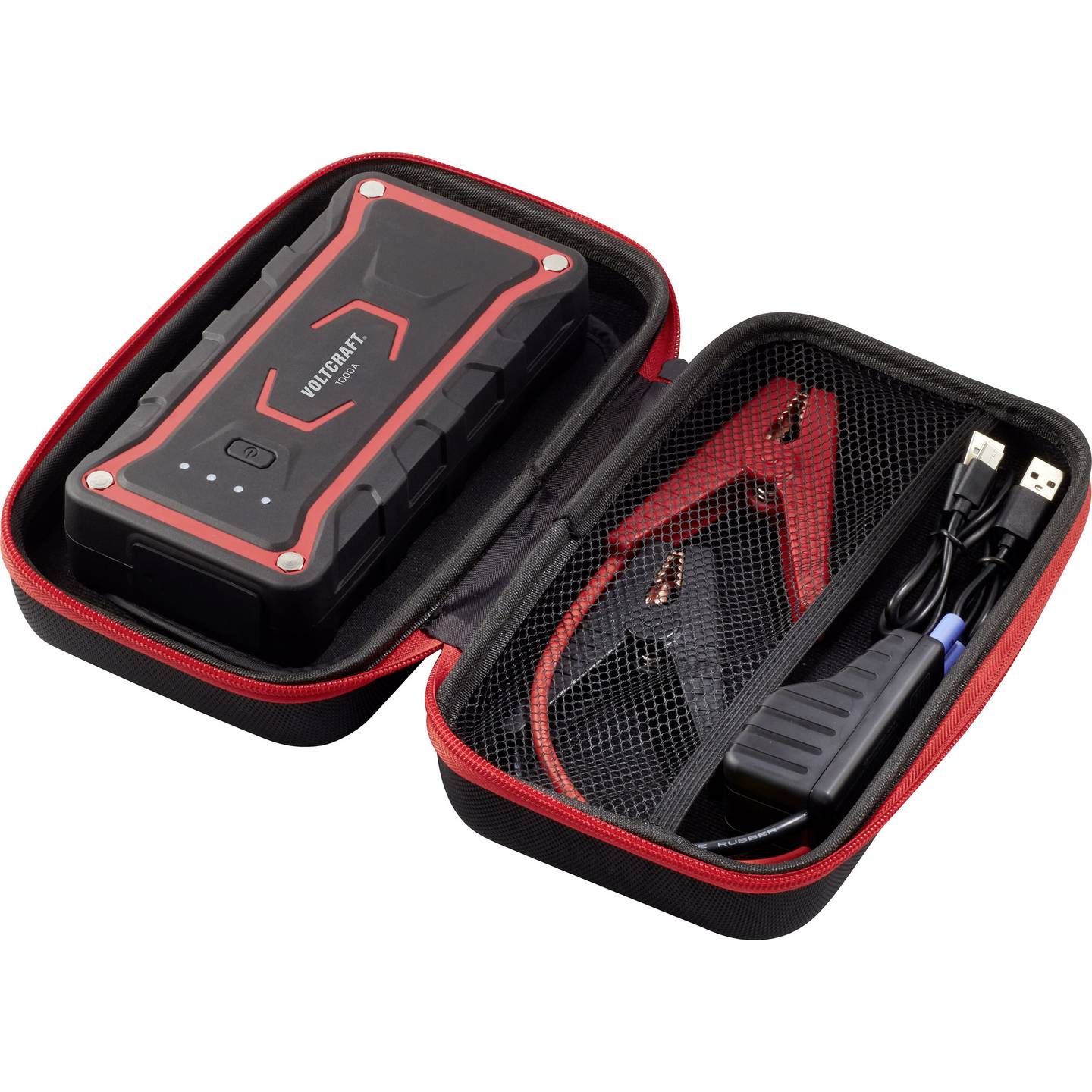 Voltcraft Schnellstartsystem 1000A VC-10637210 Starthilfe Powerbank schwarz - 4053199972289
