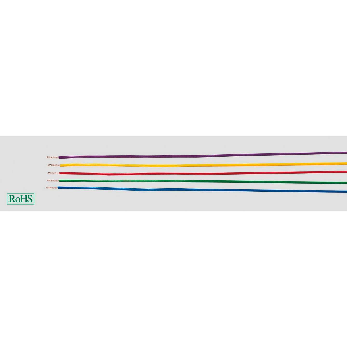 HELU Einzelader Kabel LiYv 1x0.25mm² Rot PVC Heizkörper Kabelleitung 900V 100 m - 2050005612065
