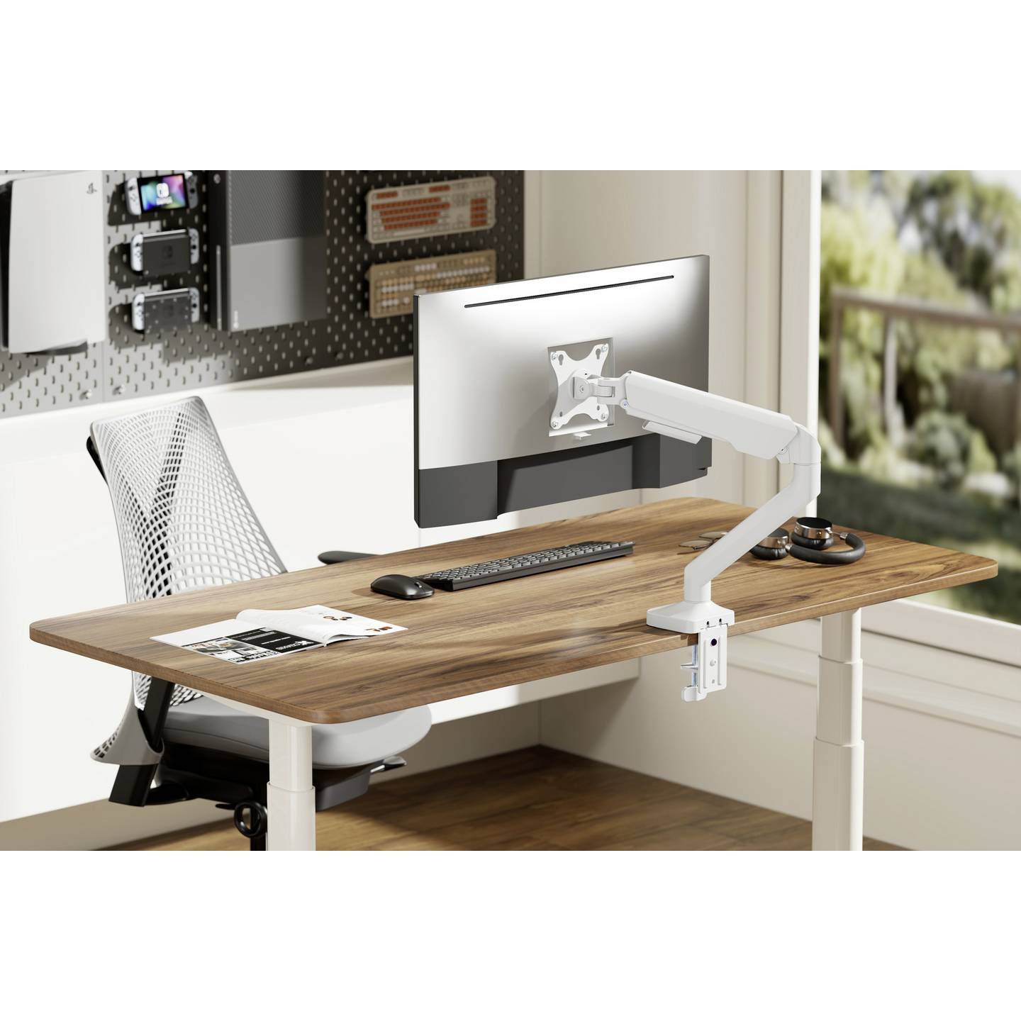 SpeaKa Professional Monitor-Tischhalterung SP-MM-1030 Höhenverstellbar 1 Ständer - 4064161395128