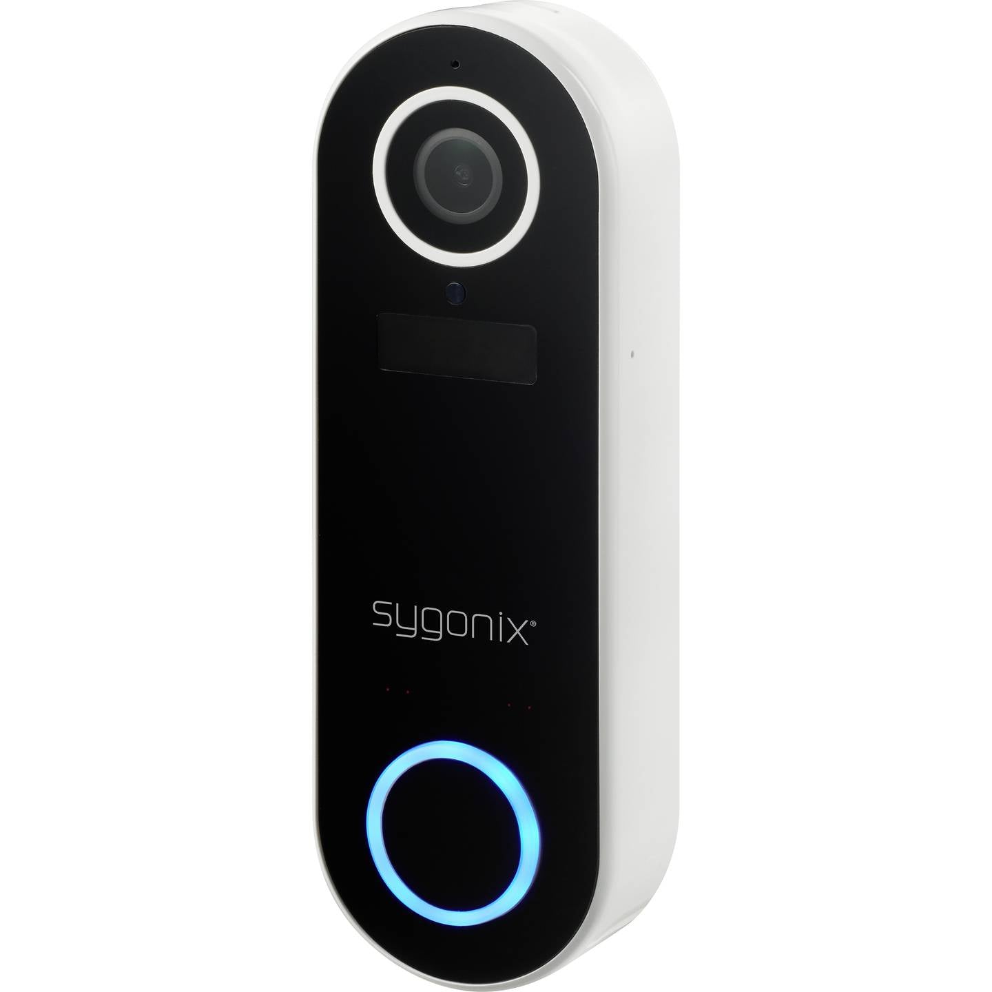Sygonix IP-Video-Türsprechanlage WLAN Außeneinheit Weiß 1080p Kamera Alexa 76mm - 4064161160627