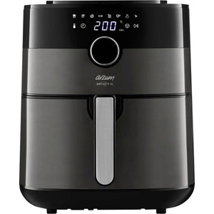 B-Ware Arzum Heißluftfritteuse Fritteuse Airfryer 6l 1750W Heißluft Schwarz Silber