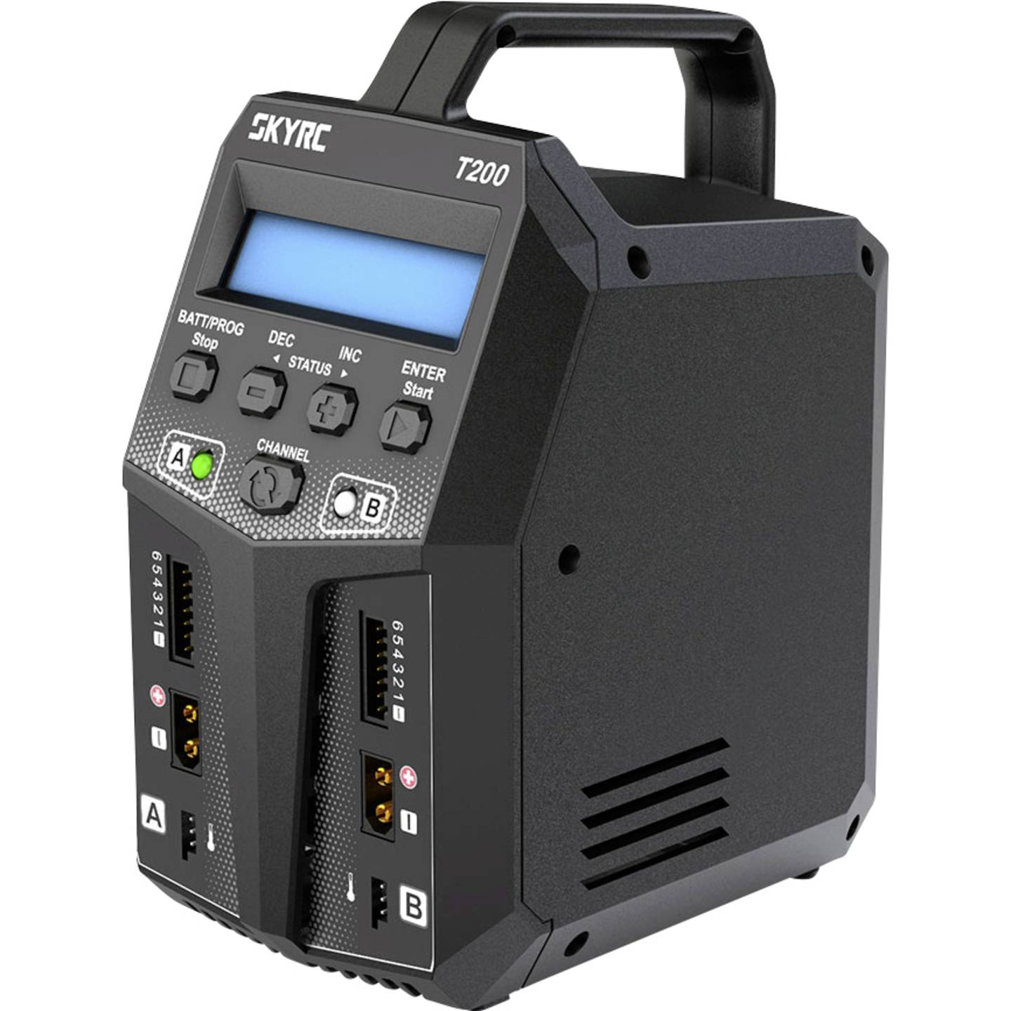 SKYRC Modellbau-Ladegerät T200 12A LiPo NiMH Blei Entladefunktion - 6930460005380