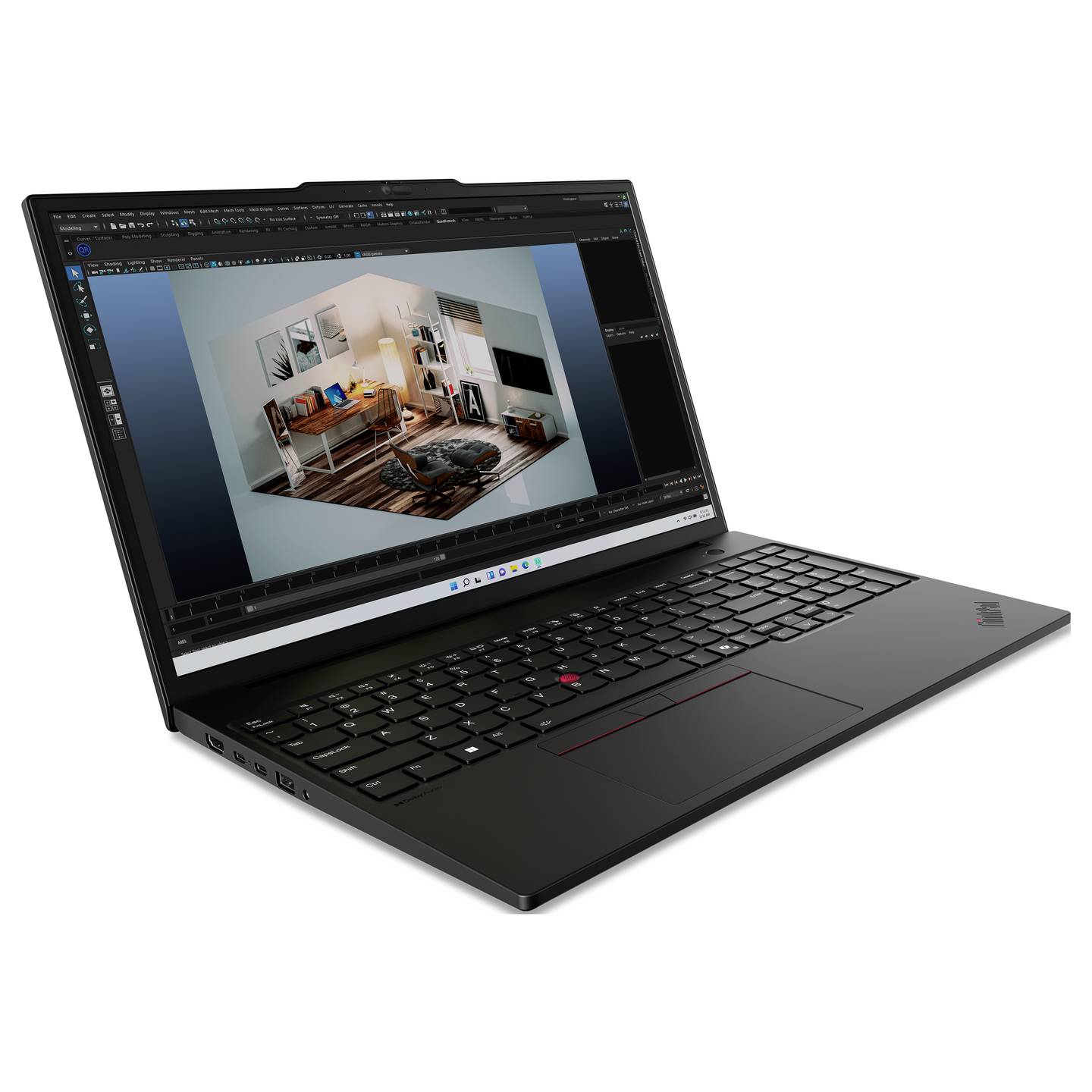 Lenovo Workstation Notebook ThinkPad P16s Gen 3 16 Zoll 32GB RAM 1TB SSD schwarz - 0198153383542