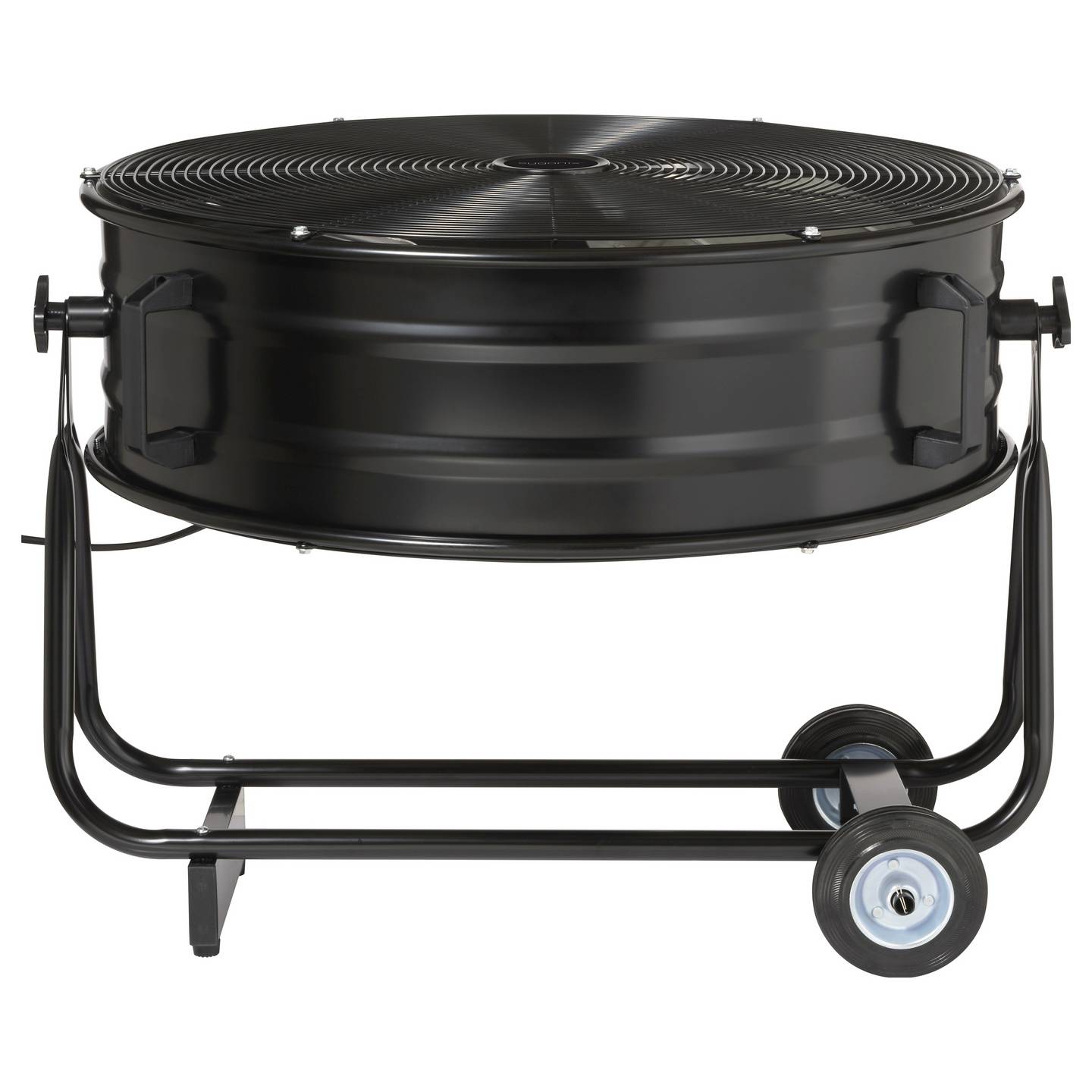 Sygonix Bodenventilator Gebläse 330W Heizgerät Lüfter schwarz schwenkbar Ø745mm - 4064161342597
