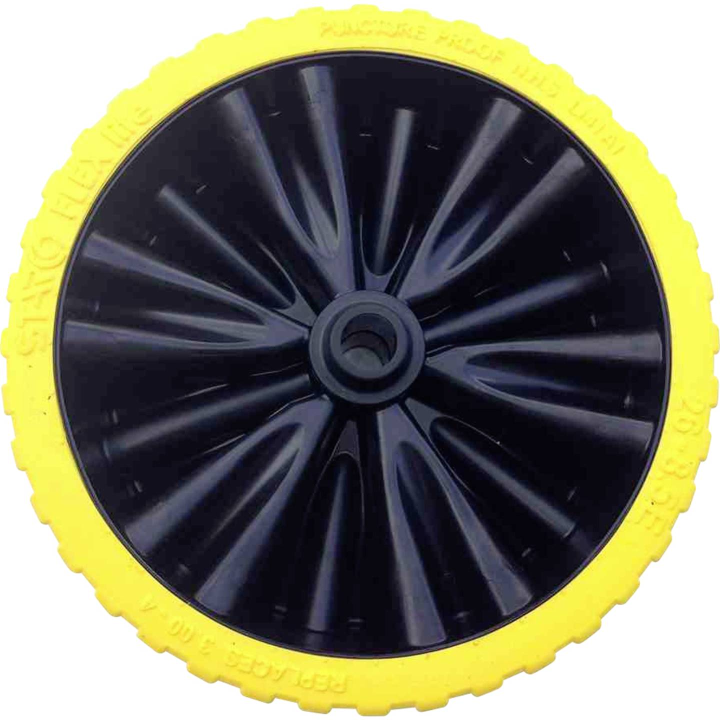 FORT Ersatzrad PU Flexlite 260x85mm pannensicher Handwagenrad schwarz 0,43kg - 8711755800792