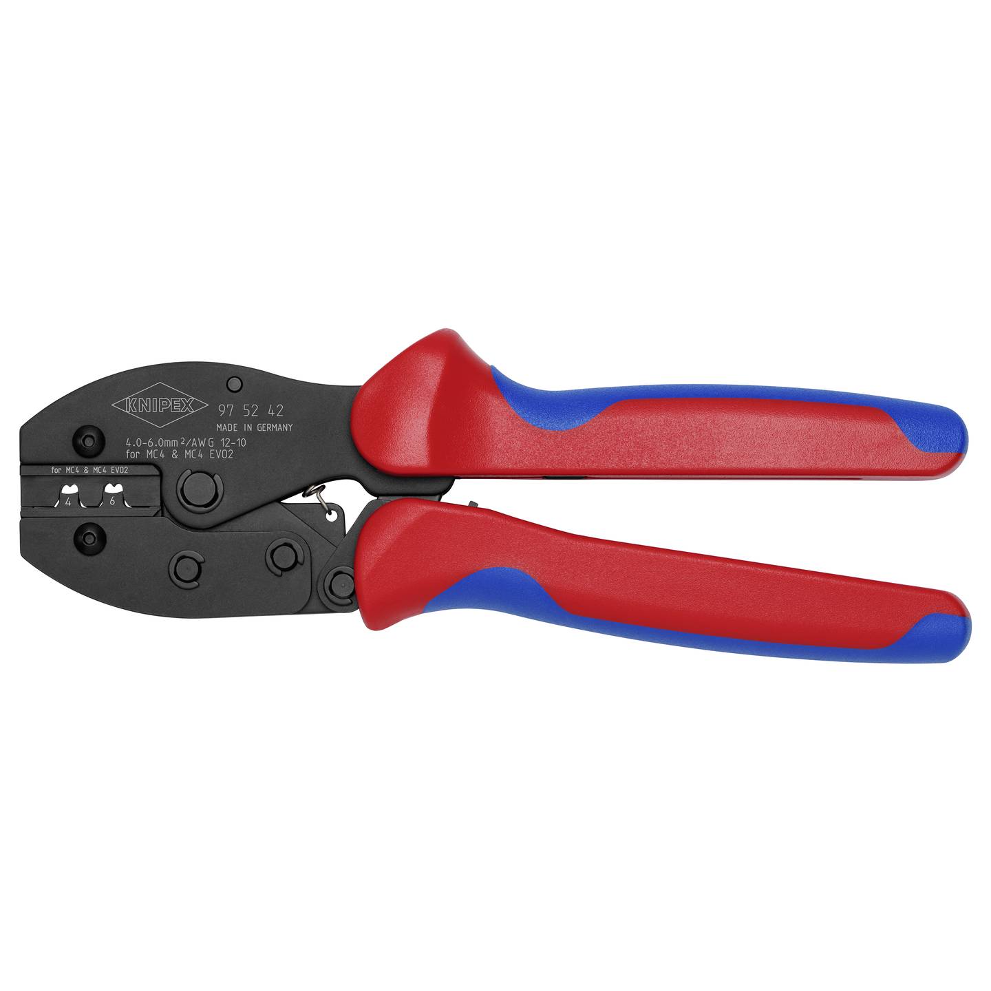 Knipex Crimpzange PreciForce 97 52 42 Handwerkzeug Zange MC4 Steckverbinder - 4003773092117