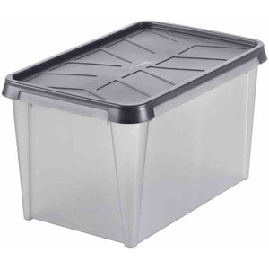 B-Ware SmartStore Dry 45 Aufbewahrungsbox 60x40x35cm Box wasserdicht 50 l grau