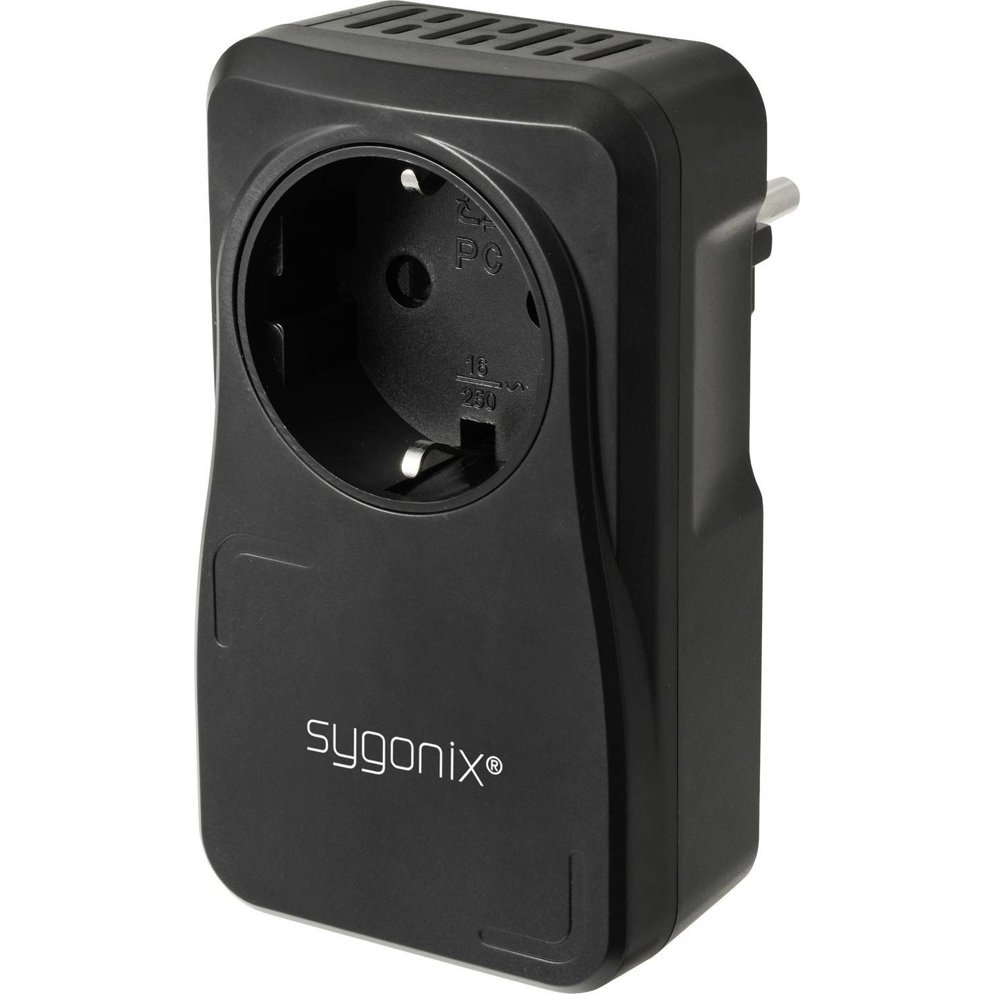 Sygonix Einschaltstrombegrenzer Strombegrenzer SX16 Schwarz Strombegrenzergerät - 4064161478050