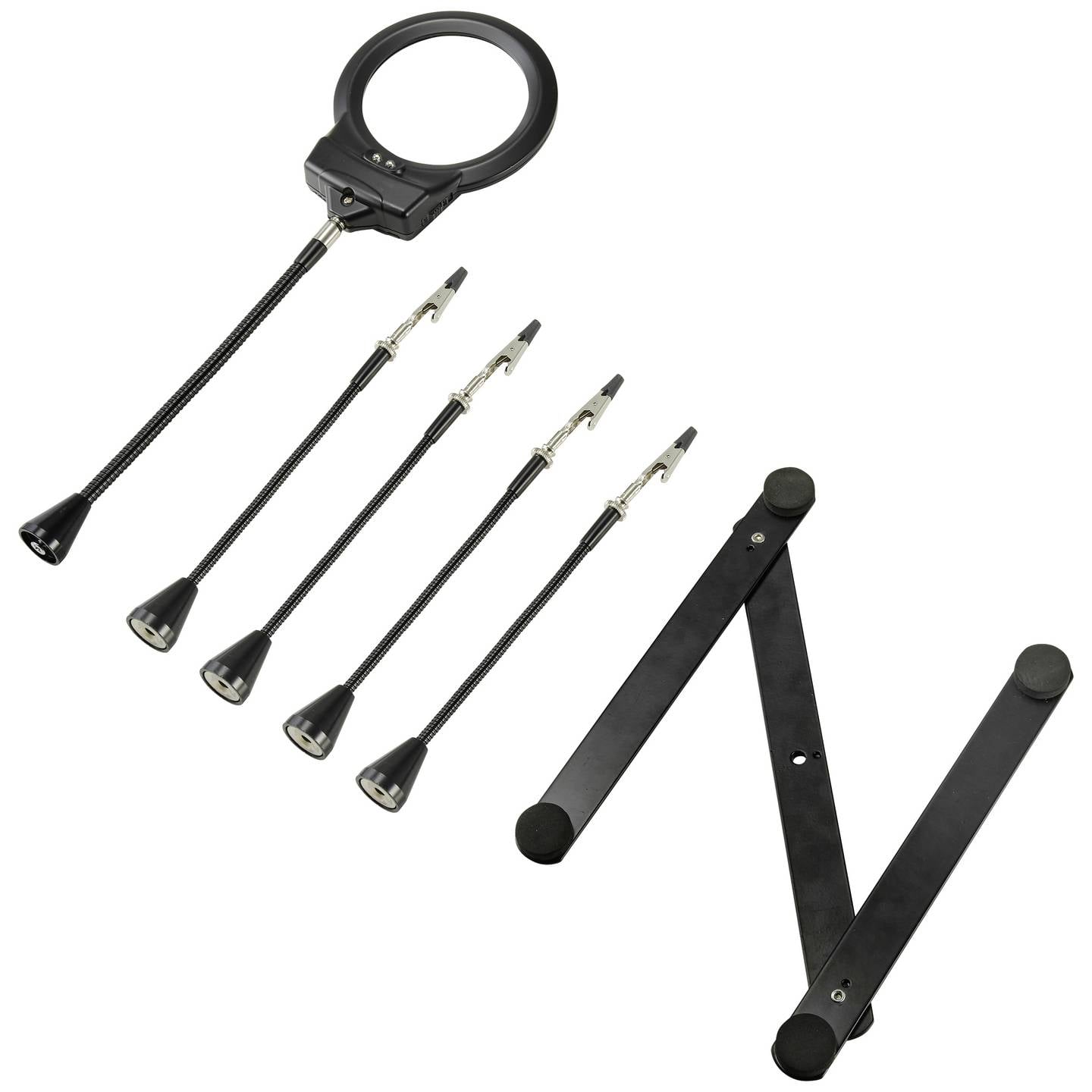 TOOLCRAFT Dritte Hand Montagehilfe Lötstation Lötkolben Halterung Werkstatt 78cm - 4064161200729