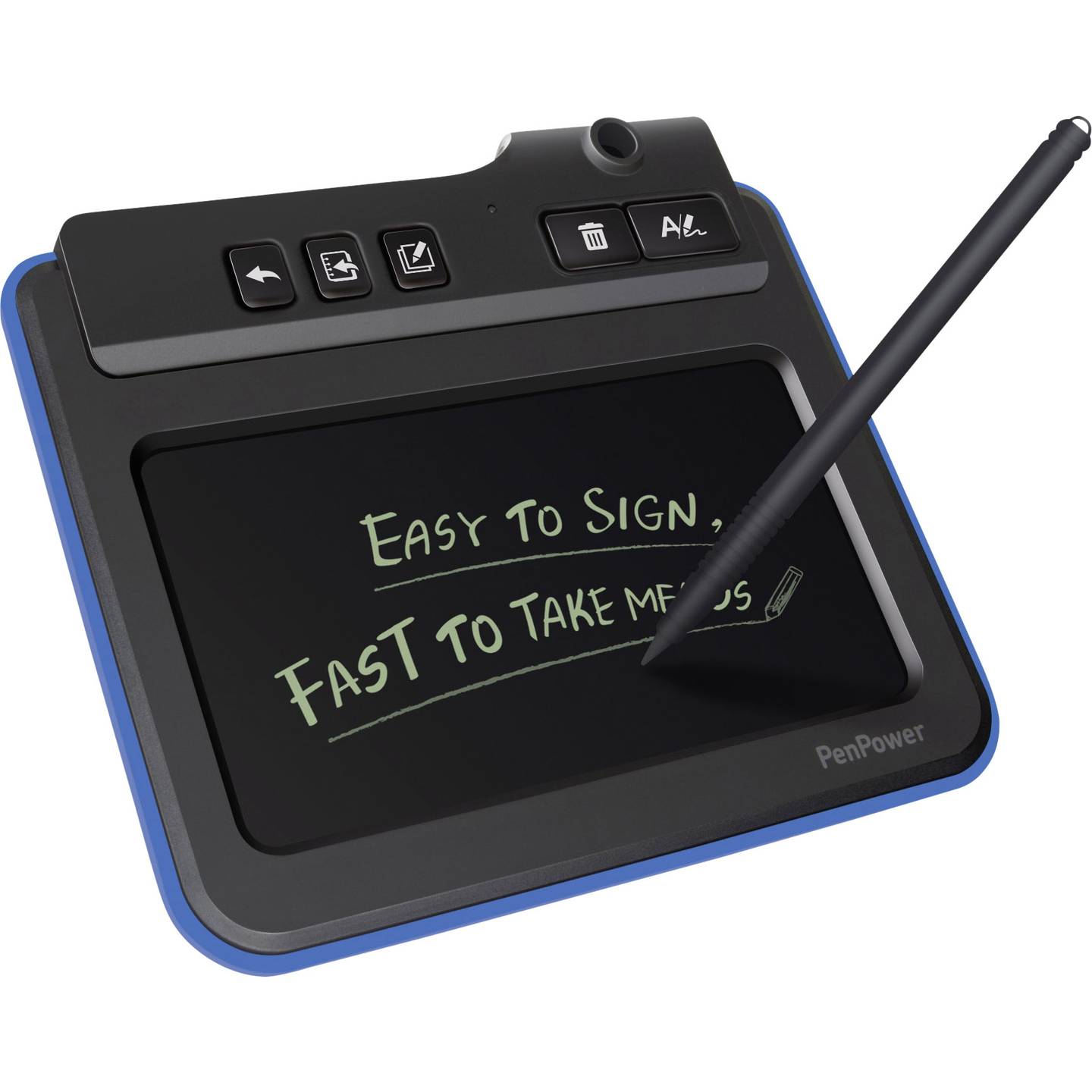 PenPower digitales Notiz-Pad Write2Go USB-A integriertes Display 136x125x22mm - 4710837753012